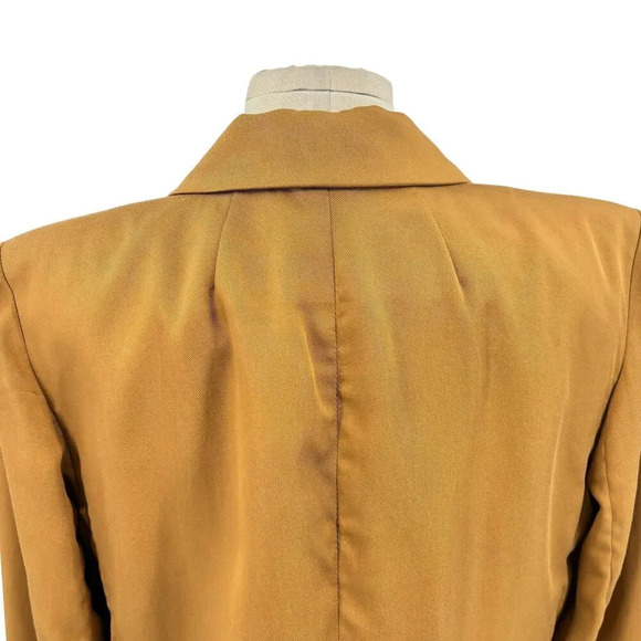 J. Crew Alfie Blazer Jacket in Gramercy Twill Camel Lyocell SIze 10 - Picture 10 of 15